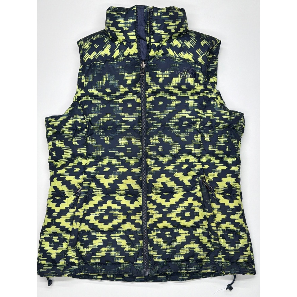 The North Face Women's‎ Puffer Vest Down Filled Print Size S